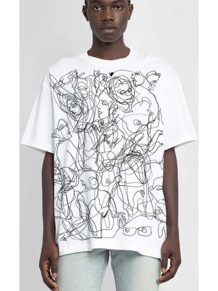 Cotton T-shirt Face by VS 69,00 € VSTL